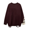 Image of Niche Personality Idle Style Loose Knitwear Autumn And Winter Shopping