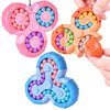 Image of Magic Bean Puzzle Toy, Rotating Magic Bean Cube&Fidget Spinner Toys 2-in-1, Magic Ball Brain Teaser STEM Game, Gift For Kids Boys Girls, Teens And Adult For Birthday Christmas New Year Shopping