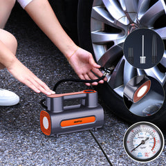 Tire Inflator 12V DC Portable Compressor Electric DC Auto Tire Pumps For Car Tires Shopping