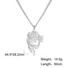 Image of Fashion Titanium Steel Pendant Stainless Steel Necklace Shopping