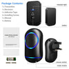 Image of Wireless Door Bells Waterproof Long Range Plug In Home Cordless Doorbell Shopping