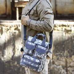 Men's Outdoor Camouflage Crossbody Tactical Handbag