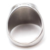 Image of Retro Men's Titanium Steel Ring Red Drip Cross Shopping