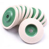 Image of 10PCS Round Wool Buffing Pad Polishing Wheel Felt Buffer Disc For Angle Grinder Shopping