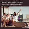 Image of Bluetooth Speaker Wireless Connection Portable With Cool Light Circle  Full Frequency Speaker  Portable And Horizontal Shopping