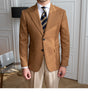 Image of Business Slim-fitting Suit Men's British Jacket Shopping