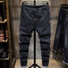 Image of Autumn Men's Elastic Jeans Loose Size Shopping