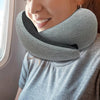 Image of Travel Neck Pillow Non-Deformed Airplane Pillow Travel Neck Cushion Durable U-Shaped Travel Memory Cotton Nap Neck Pillow Shopping