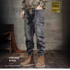 Image of American Retro Ankle-tied Jeans Men Shopping