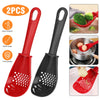 Image of 2PCS Kitchen Cooking Spoon Tool Multifunction Scoop Soup Skimmer Heat Resistant Kitchen Cooking Spoon Shopping