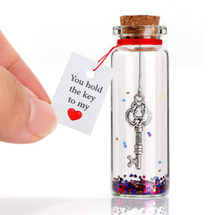 Valentine's Day Wishing Bottle Love Pendant