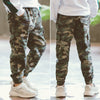 Image of Children's Sports Military Camouflage Casual Trousers Shopping