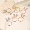 Image of Fashion Alloy Rabbit Head Ring Shopping