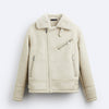 Image of Men's Lapel Suede Double-sided Jacket Shopping