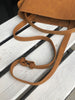 Image of Special-interest Design Suede Belt Buckle Shoulder Strap Bucket Bag Shopping