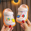 Image of Boy Hole Shoes Baotou Baby Girls Sandals And Slippers Home Shopping