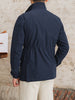 Image of Lightweight Stand-up Collar Cinched Men's Retro Waterproof Jacket Shopping