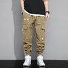 Image of Spring And Autumn Men's New Trendy Loose Cargo Pants Versatile Outdoor Multi-pocket Leisure Shopping