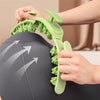 Image of Multifunctional Manual Round Massager Roller Fitness Waist Buttocks Muscles Leg Gripper Stovepipe Thigh Removable Massage Gym Tool Beauty Health Shopping