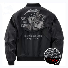 Image of Men's Functional Embroidered Flight Jacket