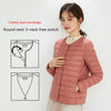 Image of 90 Velvet Female Liner Lightweight Down Jacket Female Shopping