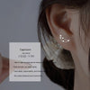 Image of S925 Sterling Silver Constellation Stud Earrings For Women Shopping