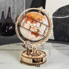 Image of Rokr Luminous Globe 3D Wooden Hot Selling 180PCS Model Building Block Kits Toy Shopping