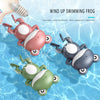 Image of Little Frog Bath Toy, Baby Bathroom, Wind-Up Wind-Up Floating Toy Shopping