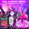 Image of Led Strip Lights 5050 RGB Bluetooth Room Light Color Changing with Remote Shopping