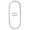 Image of Cuban Link Chain Non-fading Titanium Steel Necklace Shopping