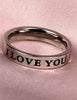 Image of Titanium Steel Couple Simple Niche Couple Couple Ring Shopping