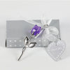 Image of Crystal Metal Rose Valentine's Day Small Gift Wedding Shopping