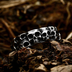 Stainless Steel Skull Ring