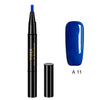 Image of 3 In 1 Gel Nail Varnish Pen Glitter One Step Nail Art Gel Polish Hybrid Shopping111