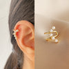 Image of Creative Simple Non-pierced Ear Clip Five-piece Set Shopping