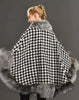 Image of Wool Women's Shawl Knitted Outerwear Shopping