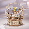 Image of ROKR Rotating Starry Night Mechanical Music Box 3D Wooden Puzzle Assembly Model Building Kits Toys For Children Kids - AMK51 Shopping