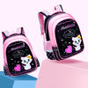 Image of Kids School Cute Cat Print Backpack Shopping