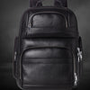 Image of Travel Backpack Genuine Leather Men Shopping