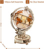 Image of Rokr Luminous Globe 3D Wooden Hot Selling 180PCS Model Building Block Kits Toy Shopping