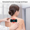 Image of Portable Mini Electric Neck Back Body Massager Cervical Massage Stimulator Pain Relief Massage Patch With USB Charging Cable Shopping111