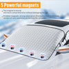 Image of 4 Layers Magnetic Car Windscreen Cover Winter Ice Frost Snow Protector Sunshade Shopping