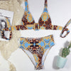 Image of Printed halter bikini Shopping