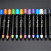 Image of Pearlescent Silkworm Eyeshadow Pen Lasting Waterproof And Not Blooming Shiny Pearlescent Gel Pen 15 Color Eye Shadow Pen Shopping111