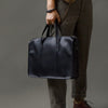 Image of Retro Style Boys Thick Cowhide Commuter Hand-carrying Bag Shopping