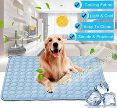 Pet Dog Cat Ice Silk Cold Nest Pad For Cooling In Summer Shopping