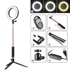 Compatible with Apple, Tripod Fill Light Live Bracket Beauty Light Set Ring Light Shopping