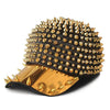 Image of Punk Full Pointed Rivet Baseball Personality Hip-hop Street Dance Cap Shopping