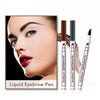 Image of Waterproof Natural Eyebrow Pen Four-claw Eye Brow Tint Fork Tip Eyebrow Tattoo Pencil Shopping111