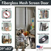 Image of Magnetic Screen Door Retractable Mesh Net Pet Patio Hands Free Mosquito Magic Shopping